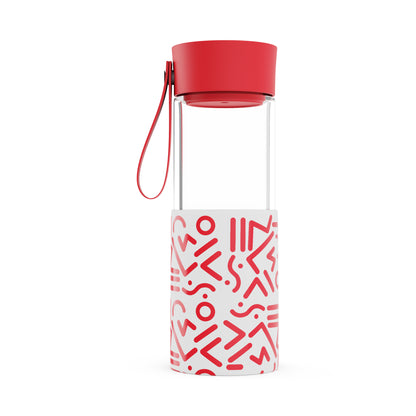 WAFE Cup - Insulated Glass Bottle 350ml - RED