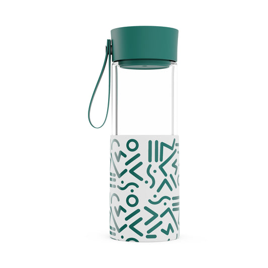 WAFE Cup - Insulated Glass Bottle 350ml - GREEN
