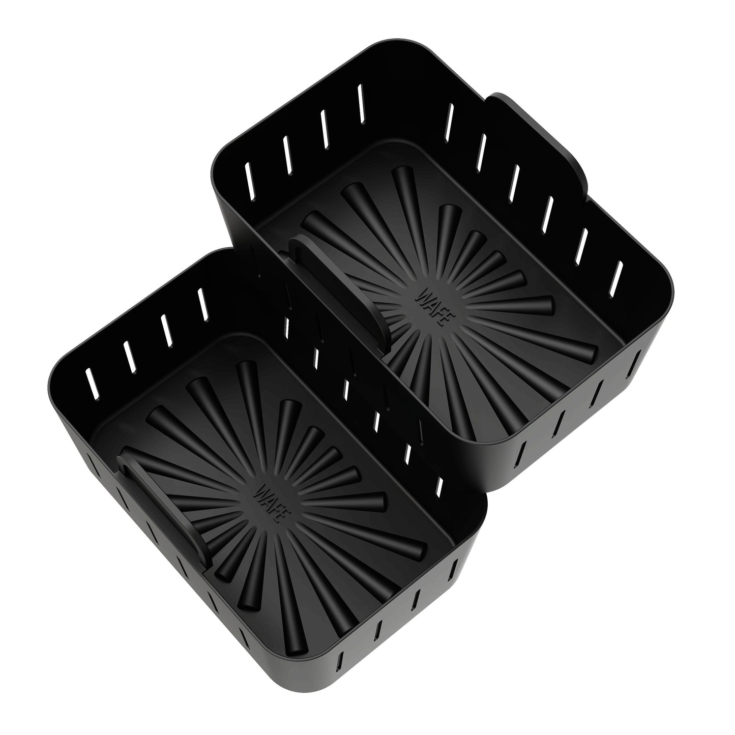WAFE Silicone Air Fryer Ninja Liner 2PACK- RED/GREY
