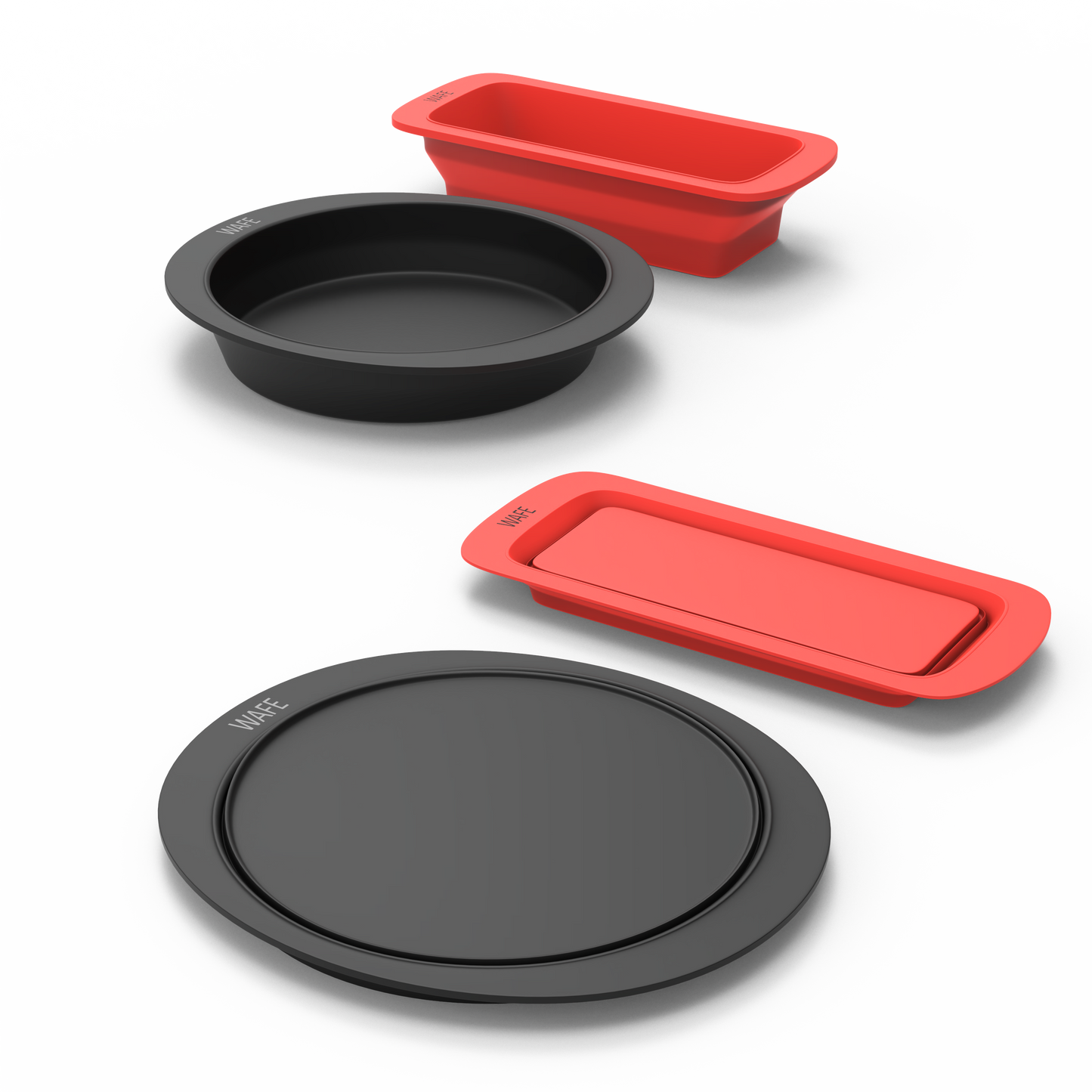 WAFE Collapsible Round Cake and Loaf Tin Bakemate 2Pack