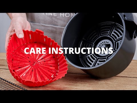Silicone Air Fryer Liner 2PACK - Grey