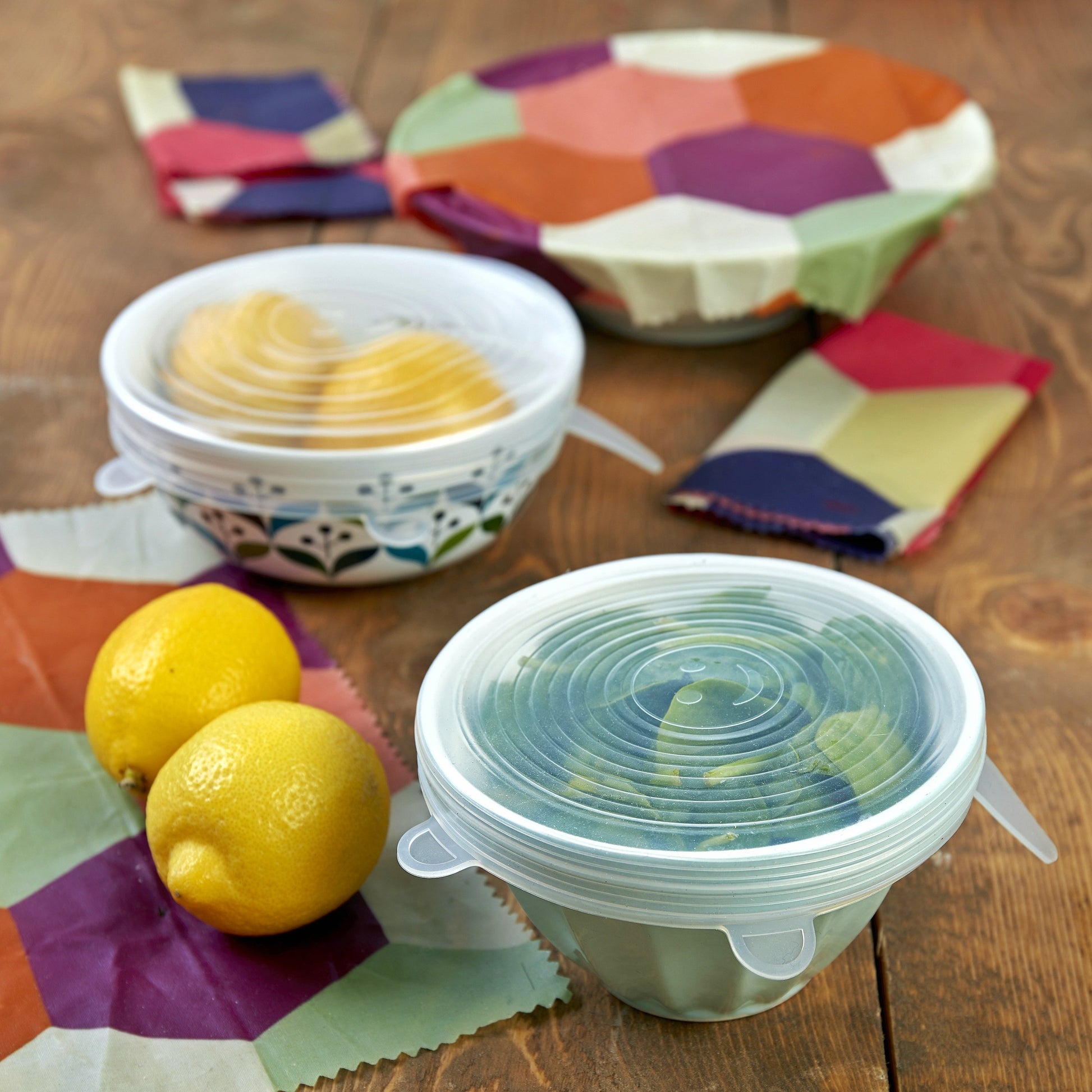 WAFE - Reusable Beeswax Food Wraps - Beeswax Edition - Pack of 3+3
