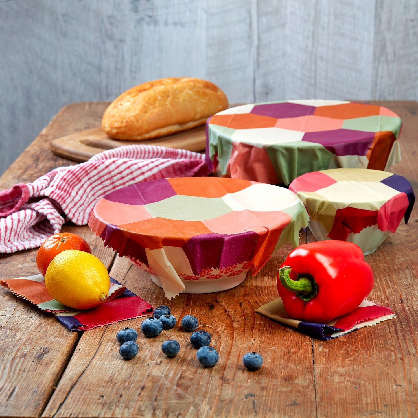 WAFE - Reusable Beeswax Wraps - Beeswax Edition - Pack of 6+3