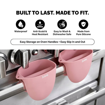 WAFE mini-oven kitchen silicone glove - PINK
