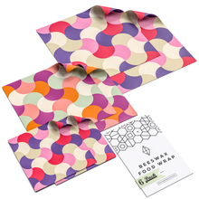 Load image into Gallery viewer, WAFE - Reusable Beeswax Food Wraps - Beehive Edition - Pack of 6+3