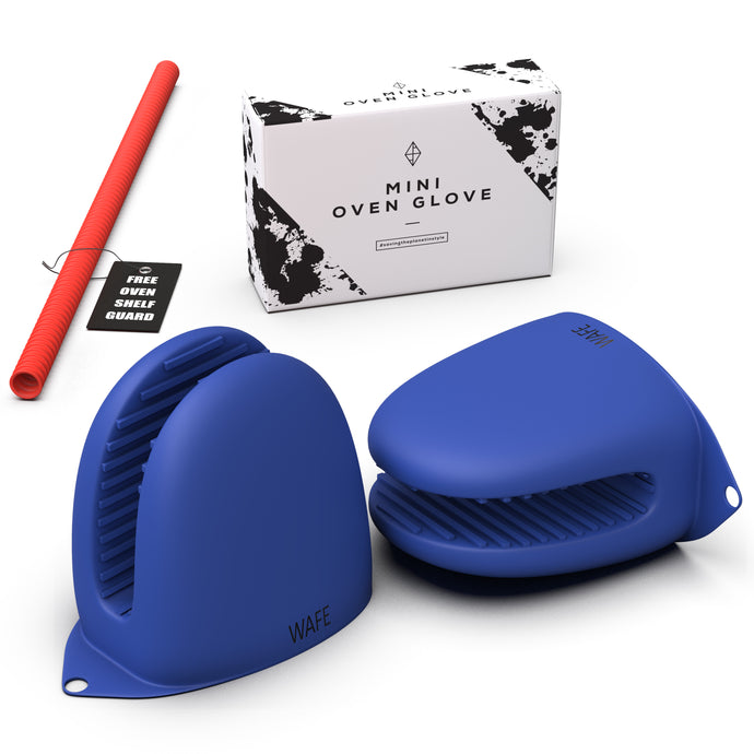 WAFE mini-oven kitchen silicone glove - BLUE