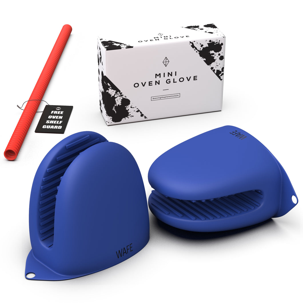 WAFE mini-oven kitchen silicone glove - BLUE