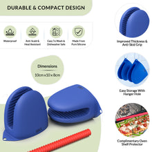 Load image into Gallery viewer, WAFE mini-oven kitchen silicone glove - BLUE